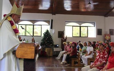 Con Misa Solemne presidida por el Nuncio Apostólico se puso fin a los festejos por los 160 años de evangelización en Rapa Nui