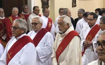 Diáconos permanentes de nuestra diócesis realizaron un retiro en Lo Vásquez